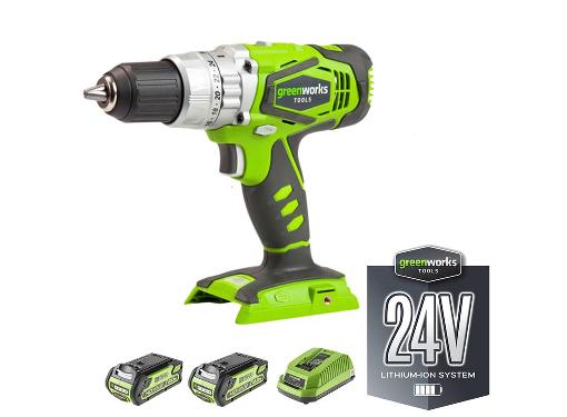 - GREENWORKS G24CDK2X (3801107UC)