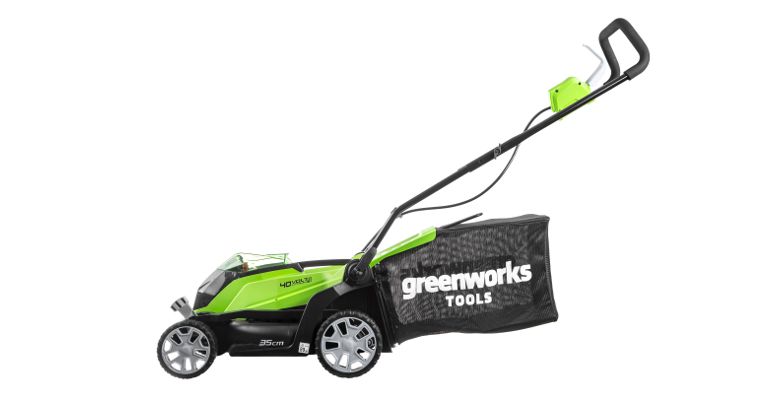�������������� ������������� GREENWORKS G40LM35K2 (2501907UA) 1�40� 2�� ��