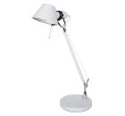 Изображение товара Настольная лампа ODEON LIGHT 3345/1T серии Loxy белый металл Е27 40Вт