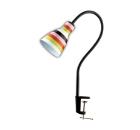Изображение товара Настольная лампа ODEON LIGHT 2596/1T Белая с полоской E27 60 Вт