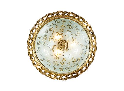 Изображение товара Настенно-потолочный светильник ODEON LIGHT 2775/3C GROANA бронзовый стекло Е27 3х60Вт 220В