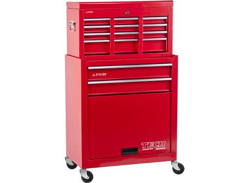 Изображение товара Тележка инструментальная STAYER 38909-K с 2 ящиками и 7 полками