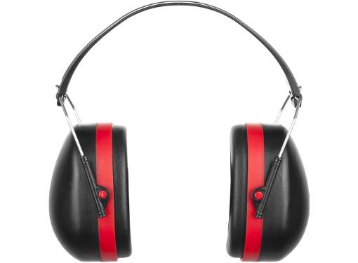 Изображение товара Противошумные наушники ЗУБР 11375 складное оголовье пассивные черные