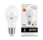  GAUSS LED Elementary A60 15W E27 3000K (23215)
