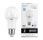 Лампа светодиодная GAUSS LED Elementary A60 20W E27 6500K (23239)