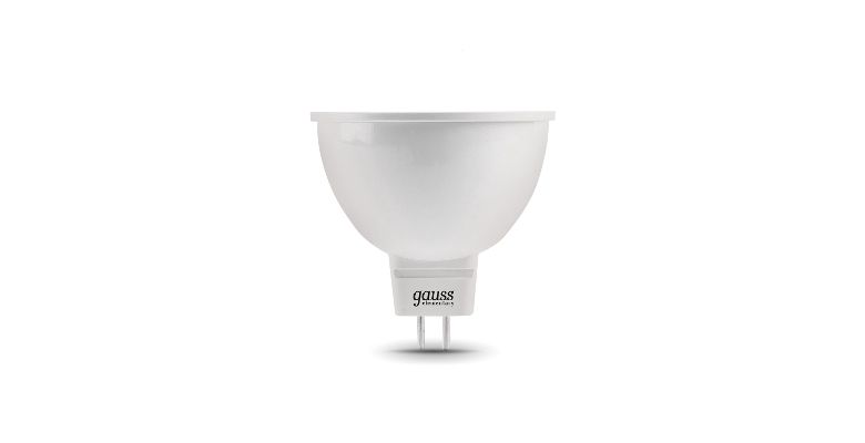 ����� GAUSS LED Elementary MR16 5.5W 430lm 3000� GU5.3 LED 1/10/100 (13516)