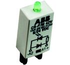 Варистор и светодиод зеленый ABB 1SVR405655R1100 CR-P/M-92CV 110-230B AC/DC для реле CR-P, CR-M