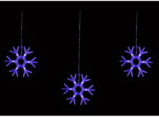  UNIEL ULD-E1503-036/DTA BLUE IP20 SNOWFLAKES-1