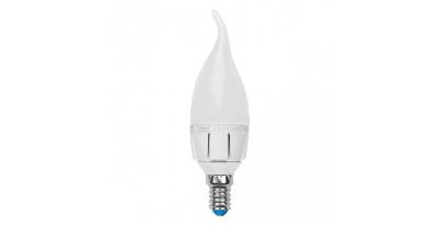   UNIEL LED-CW37-7W/WW/E14/FR PLP01WH