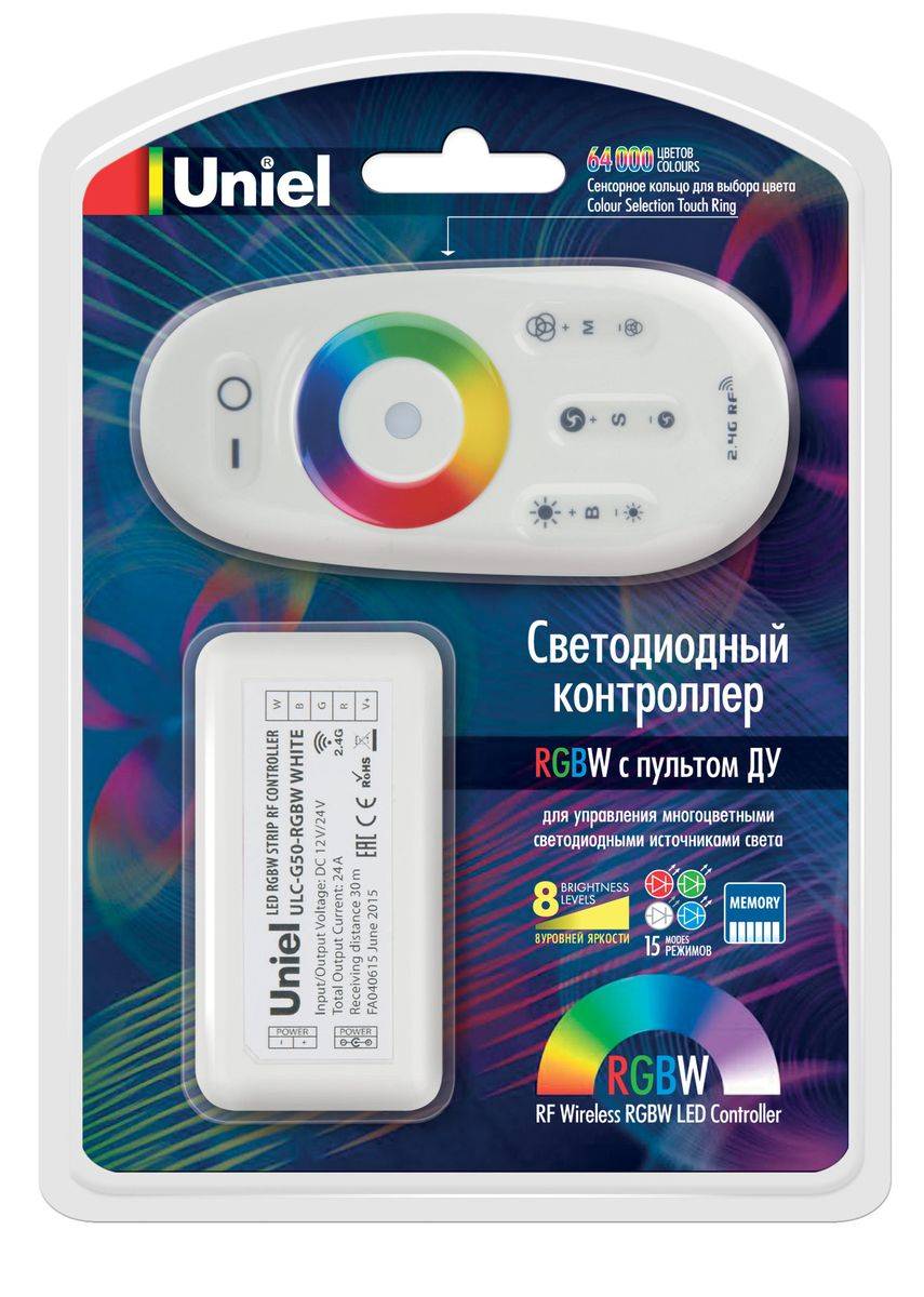 

Контроллер Uniel Ulc-g10-rgb white, Цветная(rgb), Ulc-g10-rgb white