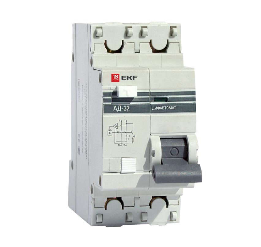 фото Диф. автомат ekf da32-40-100-pro