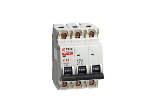 Изображение товара Автомат EKF mcb4763-3-03C-pro