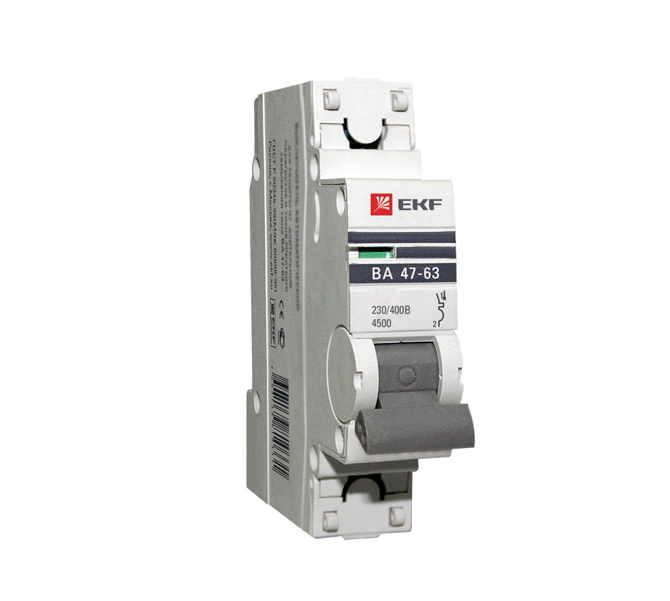 

Выключатель Ekf Mcb4763-1-40В-pro