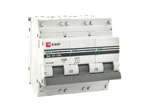 Изображение товара Автомат EKF mcb47100-3-32D-pro для защиты электрических цепей