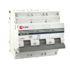 Изображение товара Автомат EKF mcb47100-3-125C-pro с 3 полюсами и 125 А