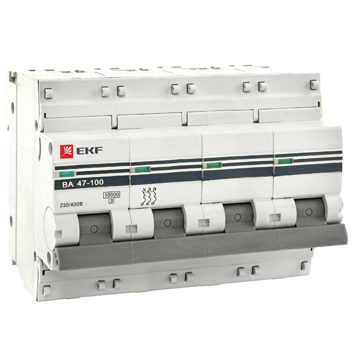 фото Автомат ekf mcb47100-4-80c-pro