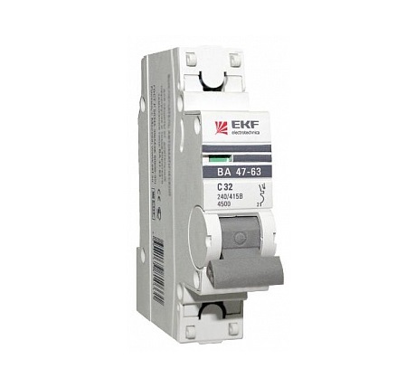 

Выключатель Ekf Mcb4763-1-06c-pro