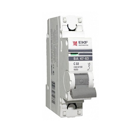 

Выключатель Ekf Mcb4763-1-16В-pro