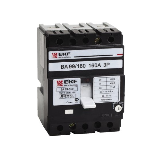 фото Автомат ekf mccb99-160-80