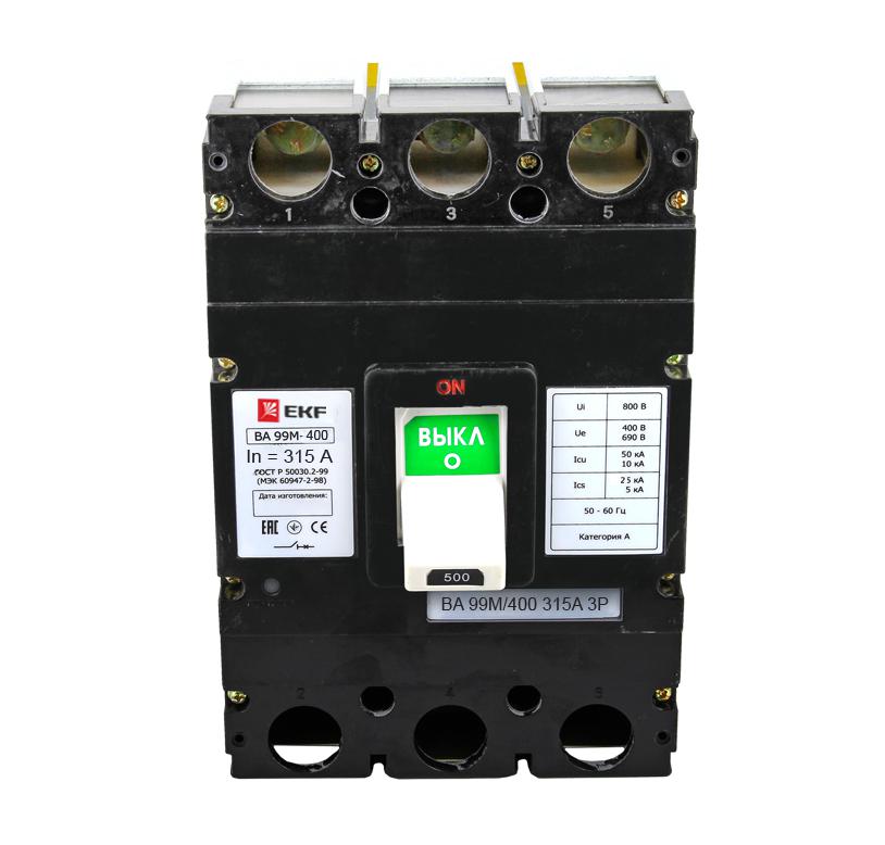 фото Автомат ekf mccb99-400-315m