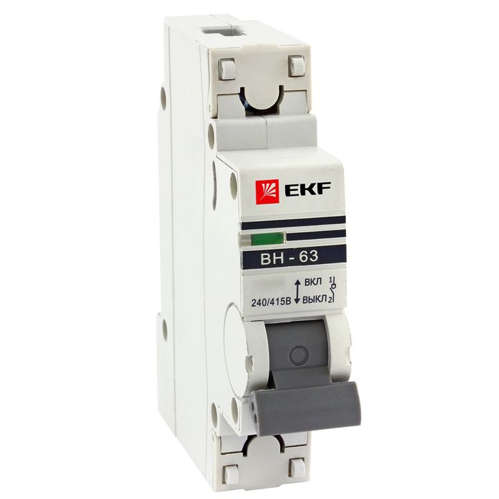 

Выключатель Ekf Sl63-1-63-pro