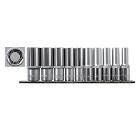 Набор головок МАСТЕР КЛЮЧ размер 10-24 мм, S 1/2''(МК530426)