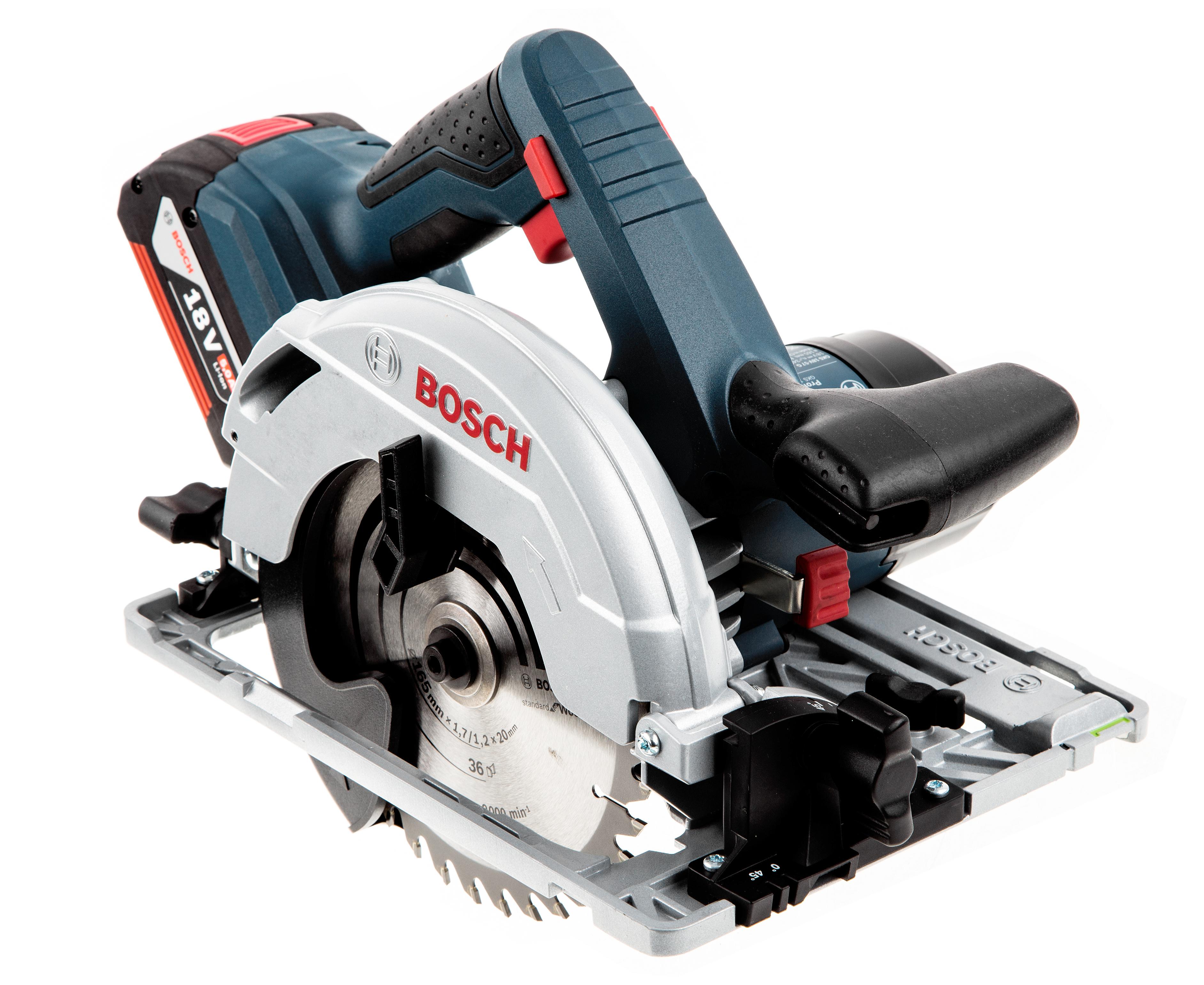 фото Пила циркулярная bosch gks 18 v-57 g l-boxx (0.601.6a2.100)