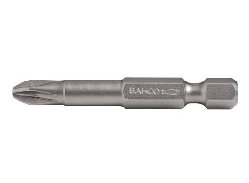 Изображение товара Набор бит BAHCO PZ3 50мм 5 шт. для винтов pozidriv из легированной стали