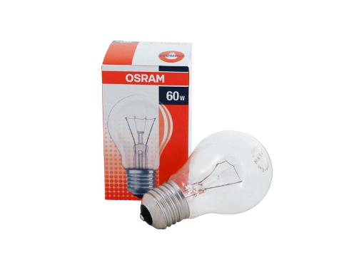   OSRAM CLASSIC A CL 60W E27