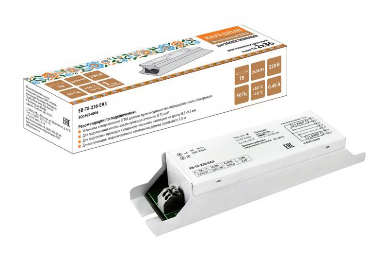 

ЭПРА Tdm Eb-t8-236-ea3