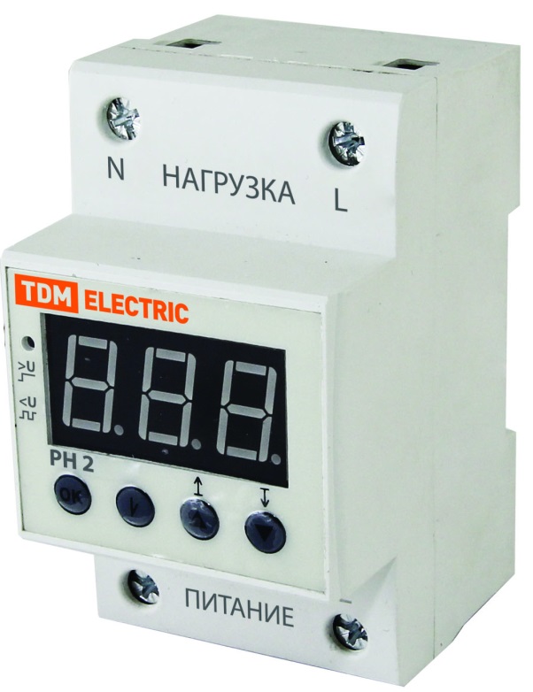 

Реле напряжения Tdm РН 2 40А-220В