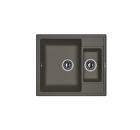 Изображение товара Мойка кухонная FLORENTINA Липси-580 К антрацит 580х510