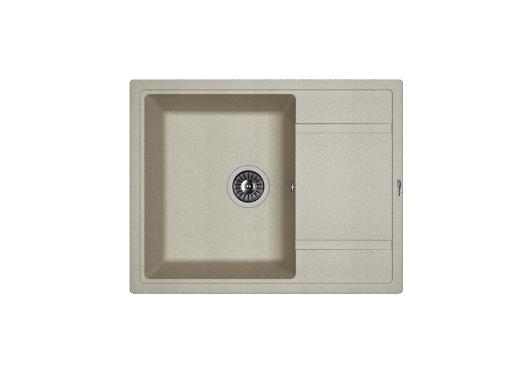 Изображение товара Мойка кухонная FLORENTINA Липси-650 грей Искусственный камень практичная и стильная