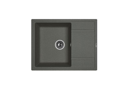 Изображение товара Мойка кухонная FLORENTINA Липси-660 черный из искусственного камня