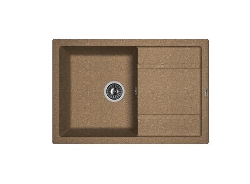Изображение товара Мойка кухонная FLORENTINA Липси-760 коричневый искусственный камень
