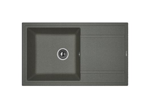 Изображение товара Мойка кухонная FLORENTINA Липси-860 черный искусственный камень