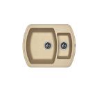 Изображение товара Мойка кухонная FLORENTINA Нире-630К бежевый искуственный камень