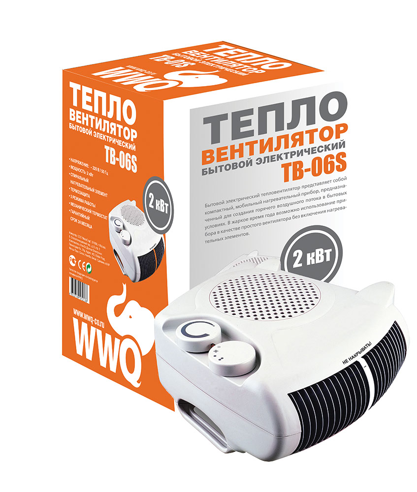 

Тепловентилятор Wwq ТВ-06s, ТВ-06s