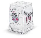 Настольный стакан TATKRAFT 12967 acryl funny cats для зубных щёток