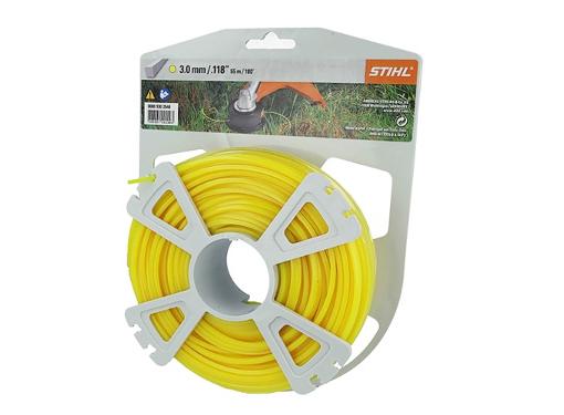 Изображение товара Леска для триммера STIHL 3мм х 55м квадратная, прочная и долговечная