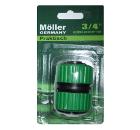 Изображение товара Муфта MOLLER M3104 3/4 дюйма пластиковая ремонтная для шлангов