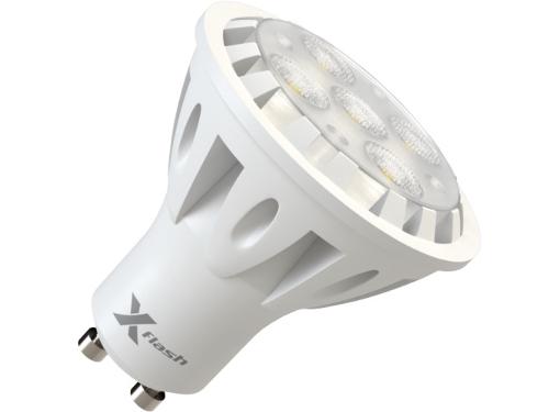 Изображение товара LED лампа светодиодная GU10 6W 3000K 220V рефлекторная X-FLASH