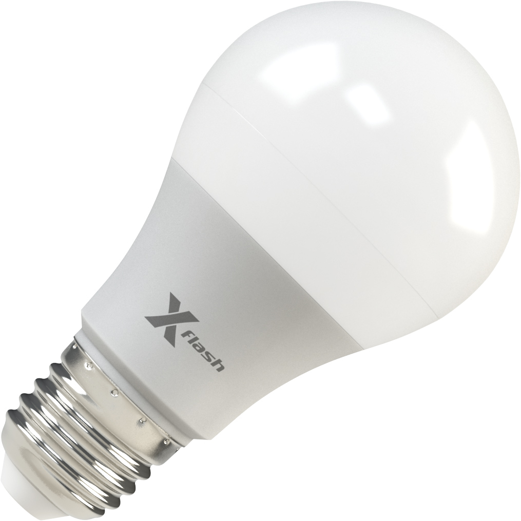 

Лампа светодиодная X-flash Xf-e27-a60-p-8w-3000k-12v 10шт