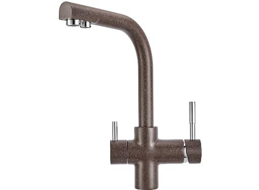 Изображение товара Смеситель GRANULA GR-2015 эспрессо для кухни высокий однорычажный