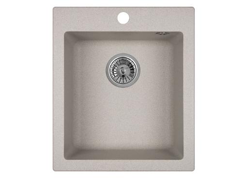 Изображение товара Кухонная мойка GRANULA GR-4201 базальт из кварцевого камня 415x490 мм