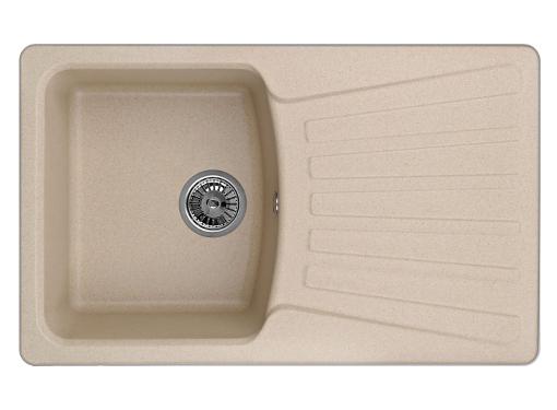Изображение товара Кухонная мойка GRANULA GR-8001 песок кварцевая с большим крылом