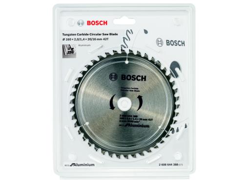 Изображение товара Диск пильный твердосплавный BOSCH ECO AL 160x20-42T по алюминию