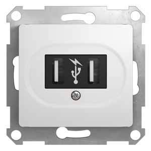 

Розетка Schneider electric Gsl000132 glossa