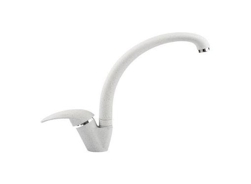Изображение товара Кухонный смеситель однорычажный ITALMIX ECO 0600 WHITE для мойки