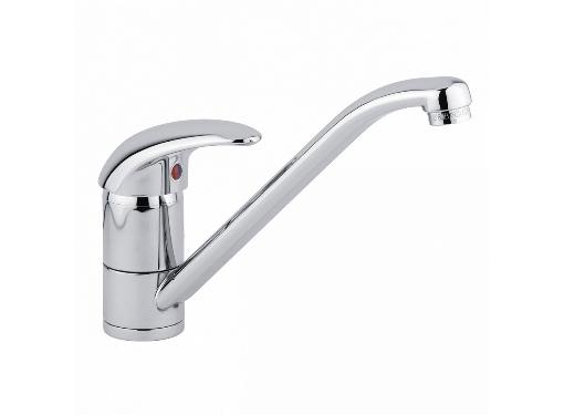 Изображение товара Смеситель для кухни ITALMIX WEB 0900 GREY с поворотным изливом и керамическим картриджем